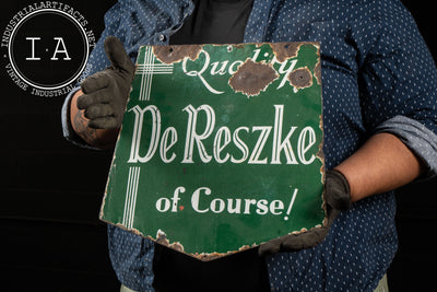 Antique De Reszke Cigarette DSP Sign