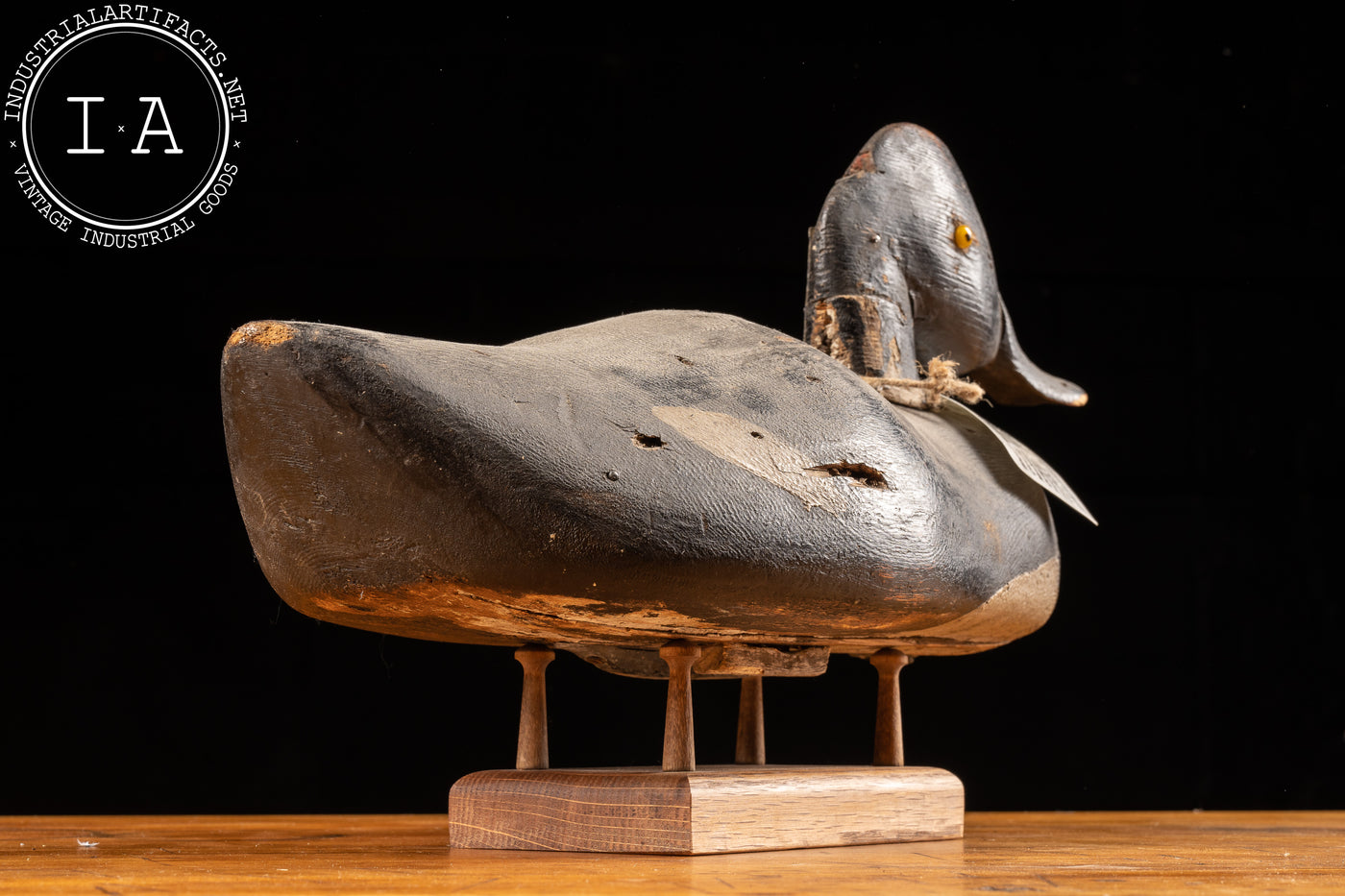 c. 1920 Fred Bin Bluebill Duck Decoy