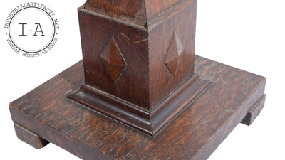 Antique Quarter Sawn Mission Arts And Crafts Stand