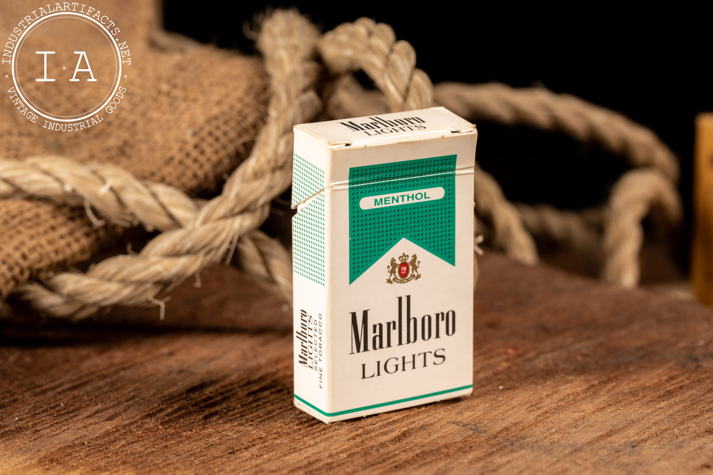 Vintage Marlboro Lights Matchstick Box